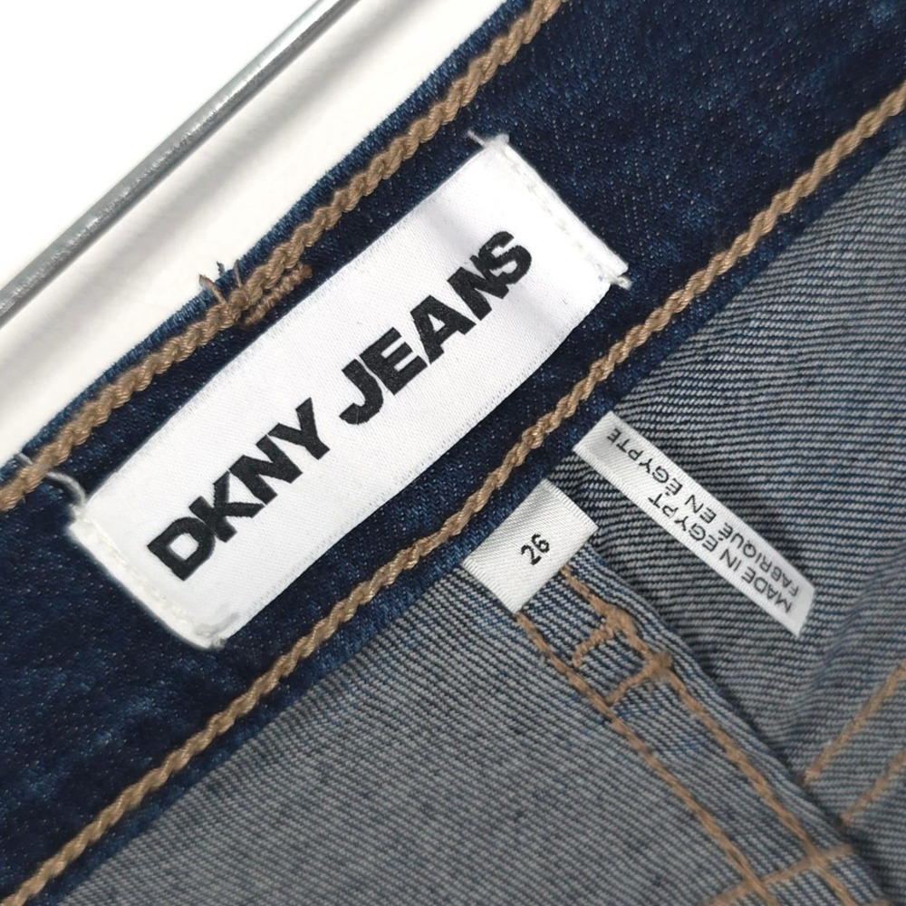 DKNY JEANS Women's 26 New Jeans Flare Stretch LUDLOW Mid Rise Demi Bootcut Egypt - Picture 2 of 15